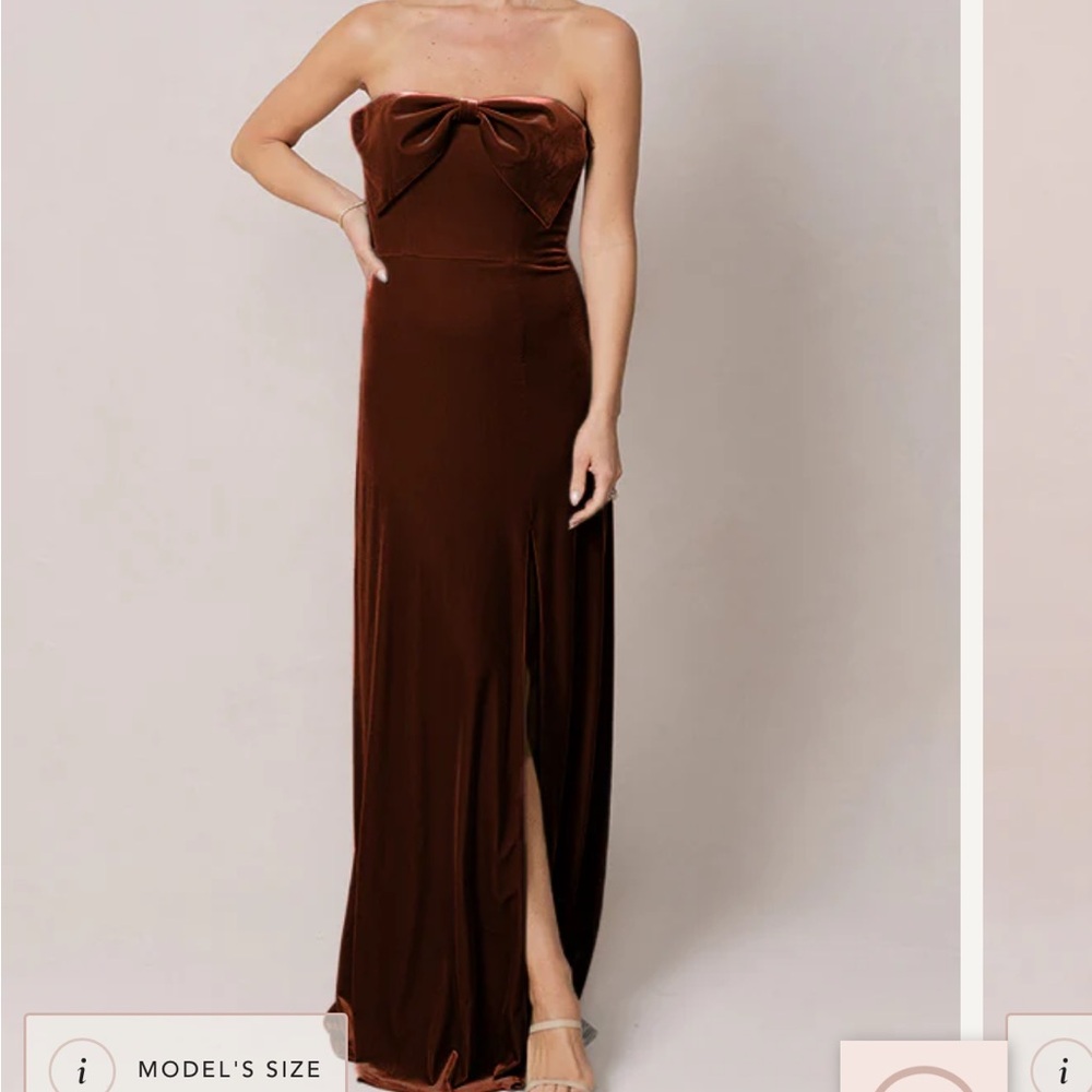 Revelry velvet dress